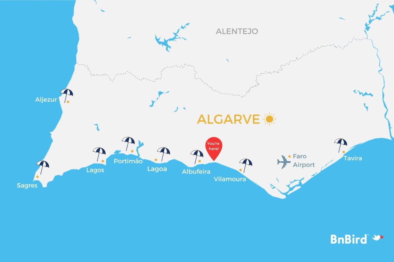 Appartamento Balaia 3Br Sunny Terrace Albufeira Esterno foto